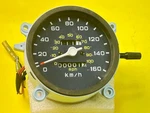 Honda Civic Late 1970'S Speedometer 160 Kmh 100 Mph # 580-29087 Genuine Nos. Fixed Price $75.00.