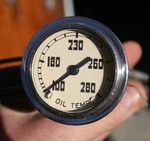 54-59 Vintage Ac Gmc Truck Chris Craft Cream Mechanical Oil Temperature Gauge. Fixed Price $55.00.