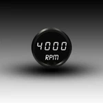 Intellitronix White Led Digital Tachometer With Black Bezel M9002W. Fixed Price $112.97.