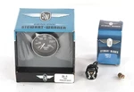 New 284-R Stewart Warner Transmission Pressure Gauge W/ 366FK-F Lamp Kit. Fixed Price $95.00.