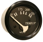 Vdo 310-11801 Allentare Black 250F Water Temp Gauge For Marine 450-29 Ohm Sender. Fixed Price $15.00.