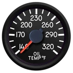 New Vintage Usa 44193-01 Aviator Series 2 1/16" Oil Temp Black. Fixed Price $131.99.