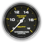 Autometer 200870-40 Marine Analog Air/fuel Ratio-wideband Carbon 81-181 2-5/8". Fixed Price $323.92.