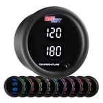 Glowshift Dual Digital Water, Oil, Trans Temp Gauge Kit W/ Sensor, 10 Color. Fixed Price $109.99.