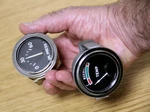 Vintage Delco Ac (2 Gauges) Temperature Oil Pressure Farm Equip. Fixed Price $40.00.