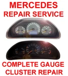 Mercedes W210 E-class E320 E430 E55 Amg 2000-2002 Instrument Cluster Repair. Fixed Price $139.00.