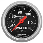 Autometer Sport-comp Mechanical Water Temp Gauge 1/16 Dia Blk Face 3332M. Fixed Price $128.98.