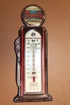1-VINTAGE Look Gas Pump Wall Thermometer,dads Garage,all Occasion GIFT,DG-016T. Fixed Price $53.95.