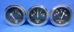 Set Of 3 Vintage 1960S Stewart Warner Deluxe Gauges Fuel Amp Oil Pressure Wow. Fixed Price $75.00.
