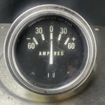 Vtg Stewart Warner +60 -60 Amp Gauge Hot Rod 827478 Pointed Needle Nice Bezel. Fixed Price $14.95.