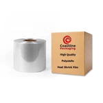 Coastline Packaging 12" 100 Gauge 2625 Feet Center Fold Polyolefin Heat Shrink W. Fixed Price $92.80.