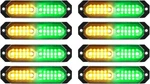 Aspl 8PCS Sync Feature Ultra Slim 12-LED Surface Mount Flashing Strobe Lights Fo. Fixed Price $54.99.