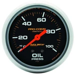 Autometer 5421 Pro-comp 0-100 Psi Oil Pressure Gauge Mechanical. Fixed Price $116.97.