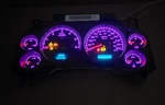 Silverado, Yukon, Sierra, Tahoe Instrument Gauge Cluster Speedometer Purple Leds. Fixed Price $224.99.