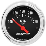 Autometer 2542 Traditional Chrome Electric Oil Temperature Gauge. Fixed Price $91.96.
