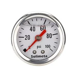 Solimeta 1-1/2" Liquid Filled Fuel Pressure Gauge, 0-100 Psi. Fixed Price $14.76.