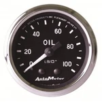 Autometer 201006 Gauge; Oil Pressure; 1/16IN.; 100PSI; Mechanical; Cobra. Fixed Price $100.59.