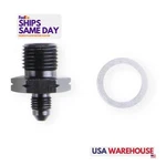 Earls AT9919BFJERL, One Black Aluminum 4AN Male To 16MM X 1.50 Fitting. Fixed Price $37.01.