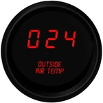Universal Gauge Digital Outside Air Temperature Red Leds Black Bezel Usa Made!. Fixed Price $75.95.