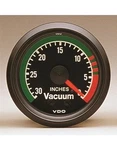 Vdo Cockpit Mechanical Vacuum Gauge 1/16" Dia Black Face 150042. Fixed Price $74.99.