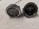 1960'S Stewart Warner Oil Pressure Gauge Amp Chevy Ford Mopar Gm Sw. Fixed Price $90.00.