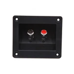2 Way Square Binding Post Speaker Box Terminal Cup Plate Connector Board For Car. Fixed Price $13.99.