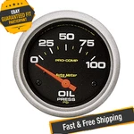 Auto Meter 5427 Pro-comp Electric Oil Pressure Gauge, 2-5/8", 0-100 Psi. Fixed Price $143.86.