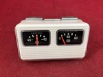 Stewart Warner Oil Pressure & Ammeter Gauge Panel (part No. 366-FB)- Nos. Fixed Price $95.00.