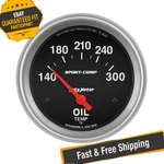 Auto Meter 3543 Sport-comp Electric Oil Temperature Gauge, 2-5/8". Fixed Price $131.26.