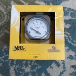 Auto Meter Fuel Level Gauge 1907; American Platinum 2-1/16" Electrical. Fixed Price $74.99.