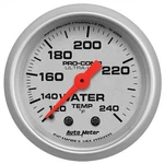 Auto Meter 4332 Ultra-lite 2-1/16" 120-240 F Mechanical Water Temperature Gauge. Fixed Price $182.92.