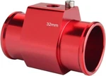 Dewhel Aluminum Red Water Meter Temperature Gauge Joint Pipe Radiator. Fixed Price $14.49.