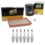 Wix Engine Air Oil Filters & Ngk Spark Plugs Kit For J30 Maxima 3.0L V6 Sedan. Fixed Price $68.95.