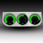 Intellitronix Green Led Volt, Water Temp, And Oil Pressure Gauge Set -. Fixed Price $242.47.