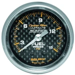 Autometer 4711 Carbon Fiber Mechanical Fuel Pressure Gauge 0-15PSI 2-1/16". Fixed Price $99.15.