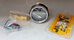 Auto Meter Carbon Fiber Water Temp 1/16'' Gauge 100-250 Deg Short Sweep New. Fixed Price $96.00.
