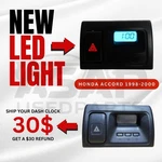 98-00 Honda Accord Dash Clock Hazard Switch Oem 39700-S84-A03 New Led Light. Fixed Price $99.99.
