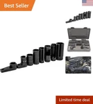 Comprehensive 8-PIECE Sensor And Sending Socket Set With Black Oxide Finish. Fixed Price $91.19.