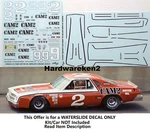 Nascar Decal # Cam 1977 Chevrolet Laguna Dave Marcis 1/25. Fixed Price $24.00.