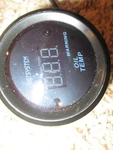 Two (2) Hotsystem Blue Digital Oil Gauges 52MM Temperature 3 Wire. Fixed Price $19.99.