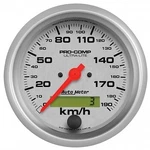 Autometer 4487-M 3-3/8 In. Speedometer, 0-190 Km/h, Electric, Ultra Lite, Silver. Fixed Price $350.66.
