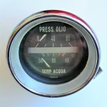 Fiat 2300 Convertible Coupe Temp Aqua/press Oil Veglia Gauges 60.1023 Water. Fixed Price $173.50.
