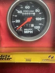 Autometer 3992 3-3/8" Speedometer, 0-120 Mph, Mechanical, Sport-comp. Fixed Price $125.00.