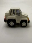 Buddy Zipper Volvo Car Pull Back White Vintage New Old Stock 1989. Fixed Price $14.00.