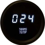 2 1/16" Digital Transmission Temp Gauge White Leds Black Bezel Lifetime Warranty. Fixed Price $63.43.