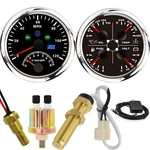 85MM Gps Speedometer With Tachometer And 4 In 1 Gauge Fuel Level Water Volt. Fixed Price $133.23.