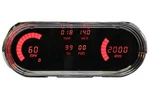 1963-1965 Chevy Nova Digital Dash Panel Gauge Cluster Red Leds. Fixed Price $456.90.