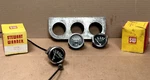 Vintage Eelco Under Dash Stewart Warner Gauge Package 2 " Amp Oil Temp Hot Rod. Fixed Price $212.49.