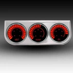 Intellitronix Red Led Volt, Water Temp, And Oil Pressure Gauge Set -. Fixed Price $242.47.