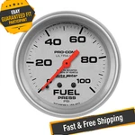 Auto Meter 4412 Ultra-lite Mechanical Fuel Pressure Gauge, 2-5/8", 0-100 Psi. Fixed Price $126.54.